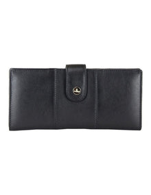 Trifold Rfid Wallet in Black