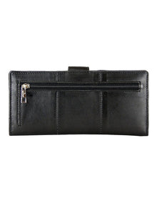Trifold Rfid Wallet in Black