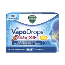 Extra Strong Lemon Menthol Lozengers
