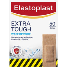 Elastoplast Extra Tough Waterproof Heavy Fabric Plasters 50 pack