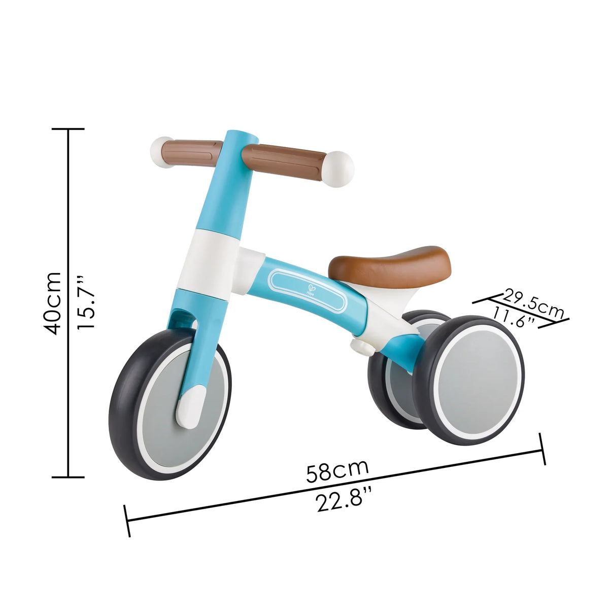 Hape First Ride on Balance Bike Kids Toddler Bike Baby Toys Kids ride on toys 18mths-4yrs (Furniture Shipping)