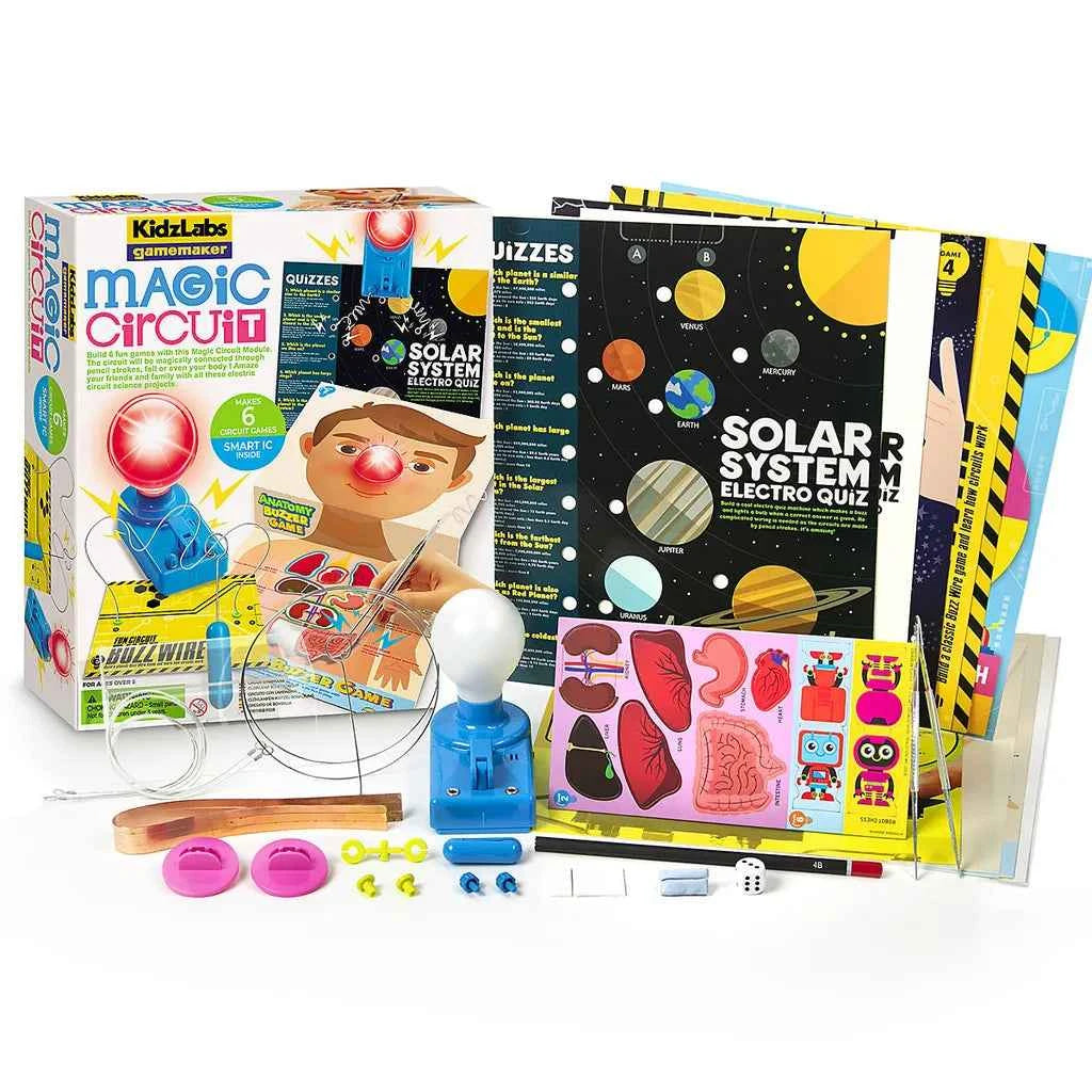 KidzLabs Gamemaker Magic Circuit Games Early Science STEM Toys 5yrs+