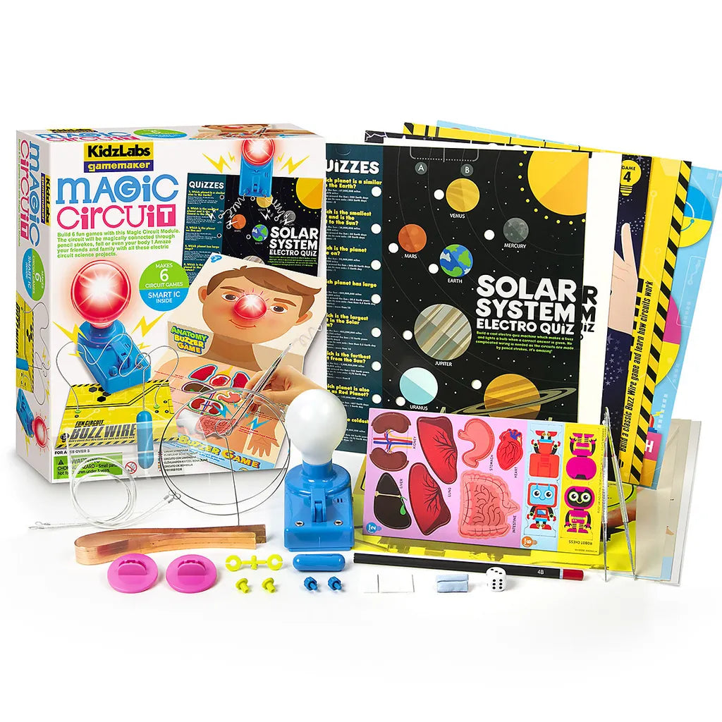 KidzLabs Gamemaker Magic Circuit Games Early Science STEM Toys 5yrs+