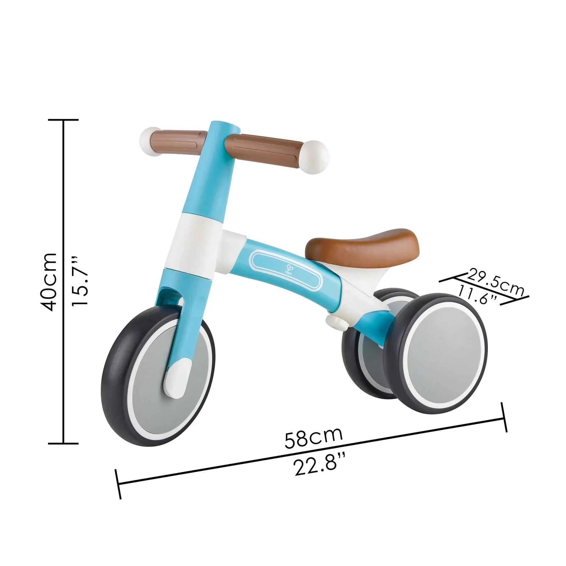 Hape First Ride on Balance Bike Kids Toddler Bike Best Seller Baby Toys Kids ride on toys 18mths-4yrs (Furniture Shipping)