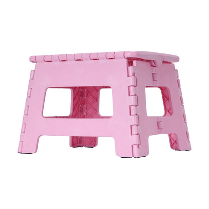 Folding Step Stool - Pink