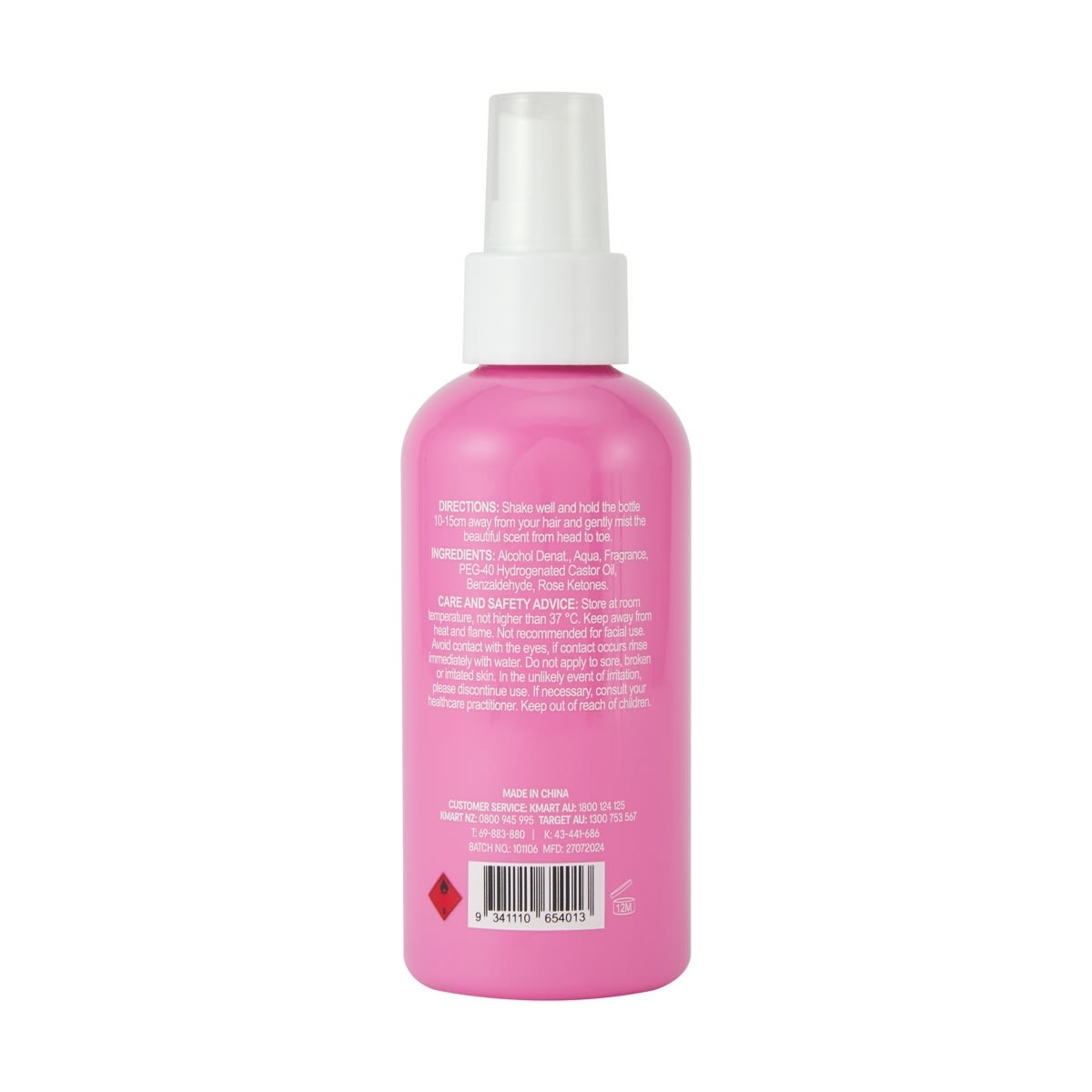 OXX Haircare Melon Crush Hair and Body Mist 150ml - Watermelon and Apple Scented
