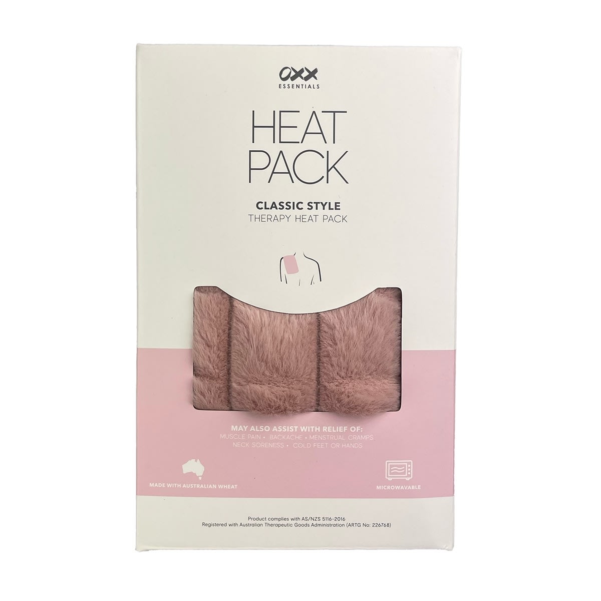 OXX Essentials Classic Style Therapy Heat Pack - Pink