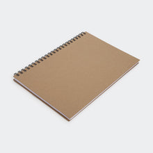 A4 Spiral Notebook - Kraft
