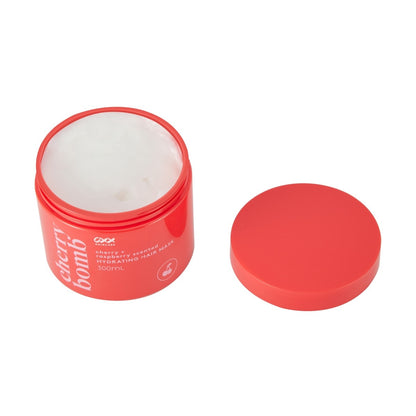 OXX Haircare Cherry Bomb Hydrating Hair Mask 300ml - Cherry and Raspberry Scented