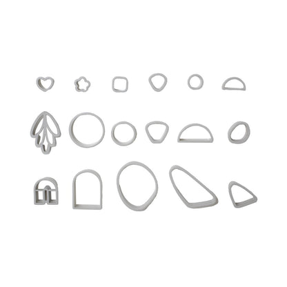 17 Piece Clay Cutters