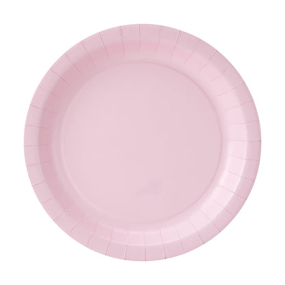16 Pack Pink Paper Plates