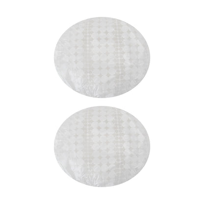 2 Pack White Shower Caps