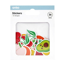 36 Piece Stickers - Fruits