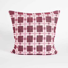 Scarlett Chenille Textured European Pillowcase - Sangria