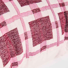 Scarlett Chenille Textured European Pillowcase - Sangria