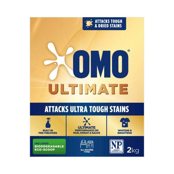 OMO ULTIMATE LAUNDRY DETERGENT WASHING POWDER 2KG
