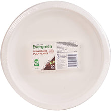 Armada Evergreen Sugarcane Pulp Plates 20 pack
