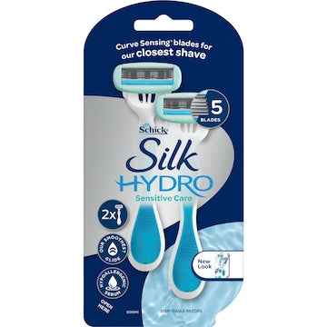 Schick Hydro Silk Womens Disposable Razor 2 pack