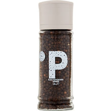 Natural Large Black Peppercorns Grinder 130g