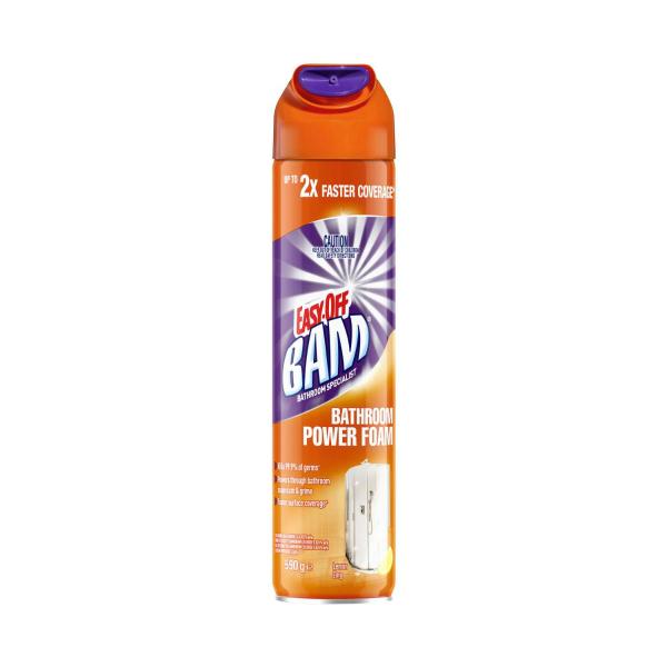 EASY OFF BAM BATHROOM POWER FOAM CLEANER 590G