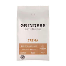 GRINDERS CREMA COFFEE BEANS 500G