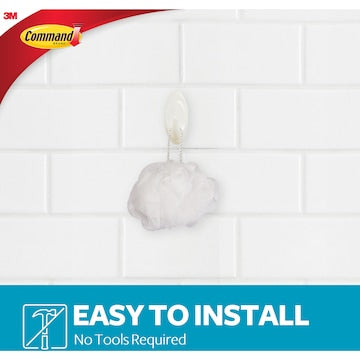 3M Command Wet & Dry Designer Hook 2 pack