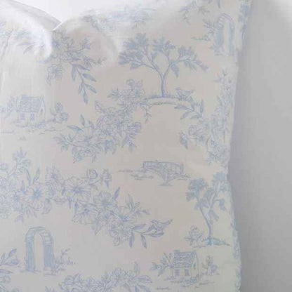 Jardin Toile Floral Australian Cotton European Pillowcase