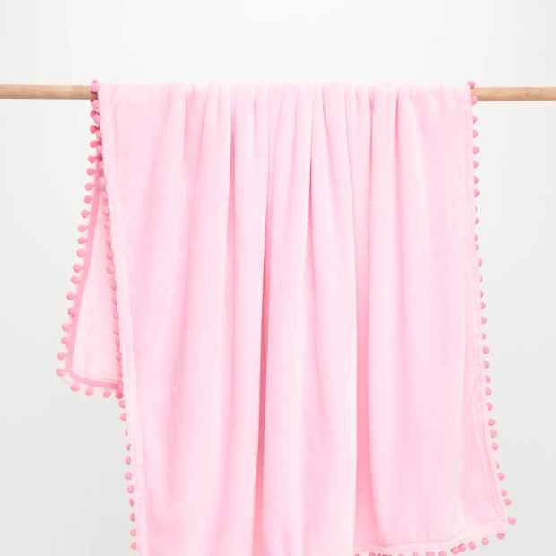 Twila Kids Super Soft Throw - Pink