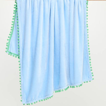 Colby Kids Super Soft Throw - Blue