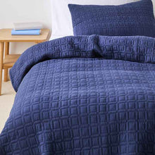 Ayden Cotton Quilted Coverlet Set - SB/DB