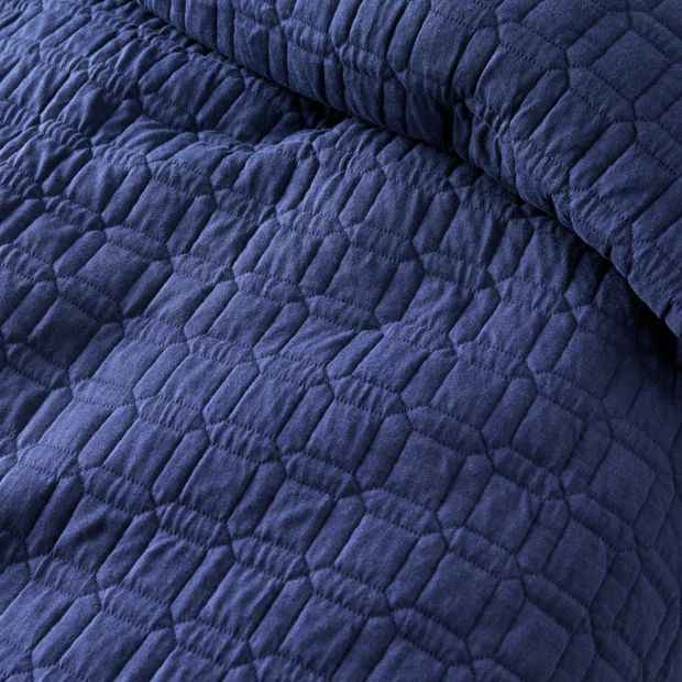 Ayden Cotton Quilted Coverlet Set - SB/DB