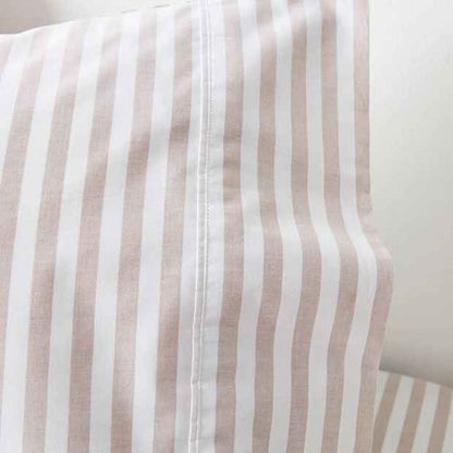 Australian Cotton Stripe Mix & Match Pillowcases 2 Pack