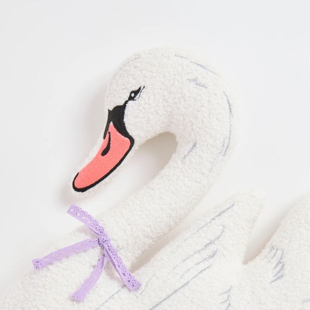 Aviana Swan Cushion