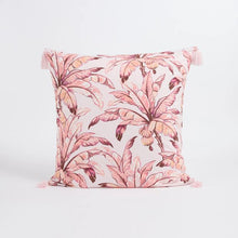 Tammi Palm Printed European Pillowcase - Pale Lilac