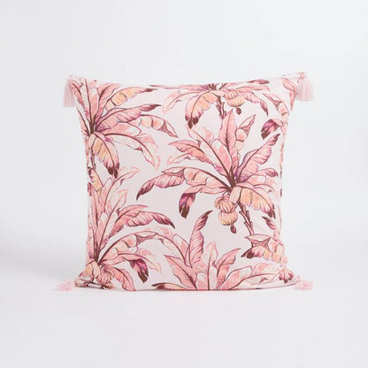 Tammi Palm Printed European Pillowcase - Pale Lilac