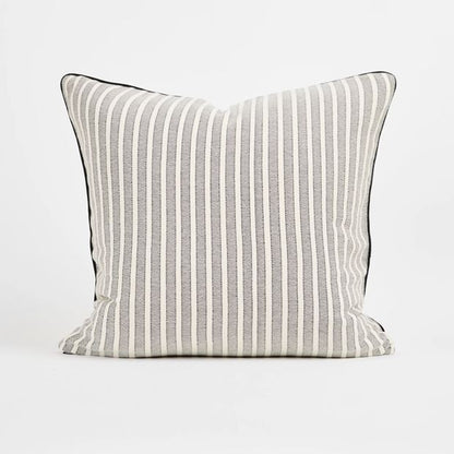 Ryan Textured Stripe European Pillowcase - Phantom