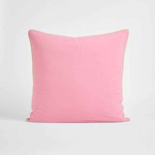 Arlo Polka Dot Stonewash Cotton European Pillowcase - Wild Rose