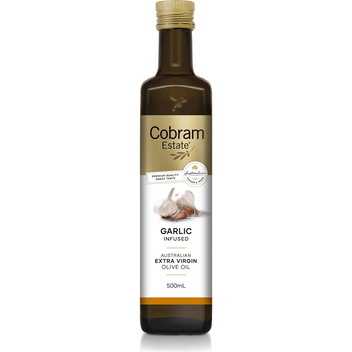 Cobram Olive Oil Garlic 500mL