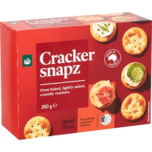 Woolworths Snapz Original Crackers 250g