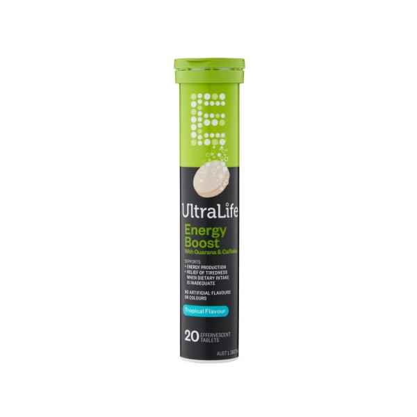 Effervescent Energy Tropical Tablets