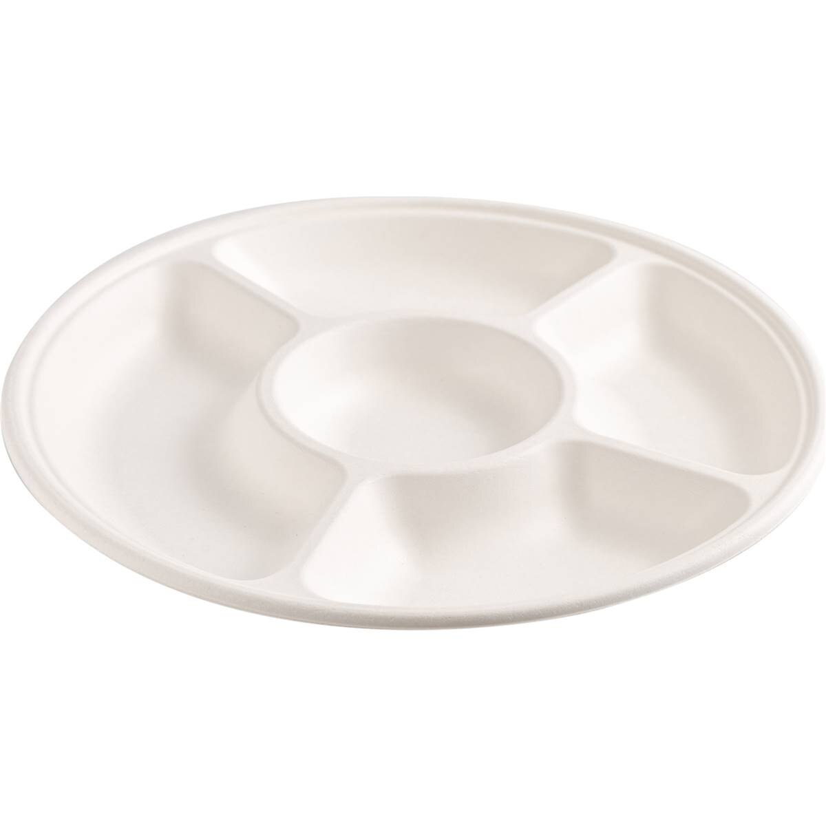 Armada Evergreen Sugarcane Pulp Serving Tray 2 pack