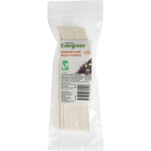 Armada Evergreen Sugarcane Pulp Forks 20 pack