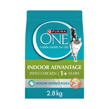 PURINA ONE ADULT INDOOR WITH CHICKEN DRY CAT FOOD 2.8KG