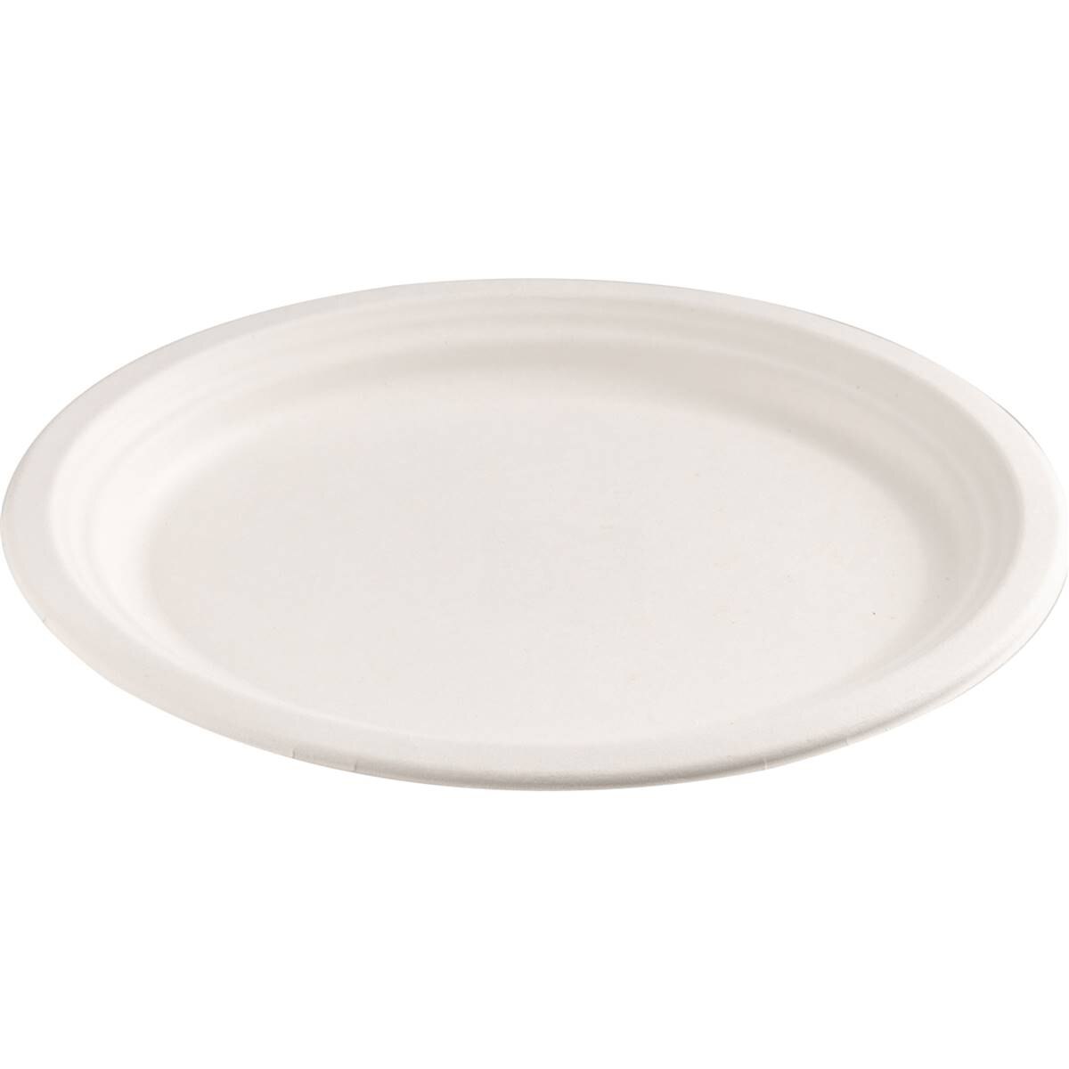 Armada Evergreen Sugarcane Pulp Oval Plates 10 pack
