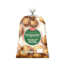COLES ORGANIC POTATOES:BRUSHED:.:2 KG