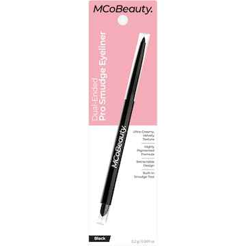MCoBeauty Dual Ended Pro Smudge Eyeliner Black each