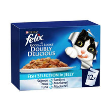 Doubly Delicious Fish Selection Cat Food 85G