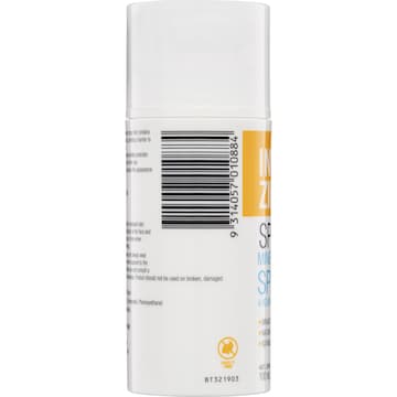 Invisible Zinc SPF 50+ Sport Mineral Sunscreen Cream 100g