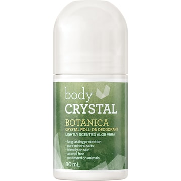 Body Crystal Roll On Deodorant Botanica 80mL