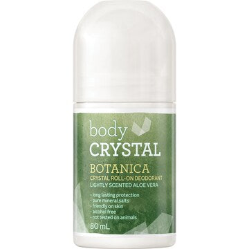 Body Crystal Roll On Deodorant Botanica 80mL